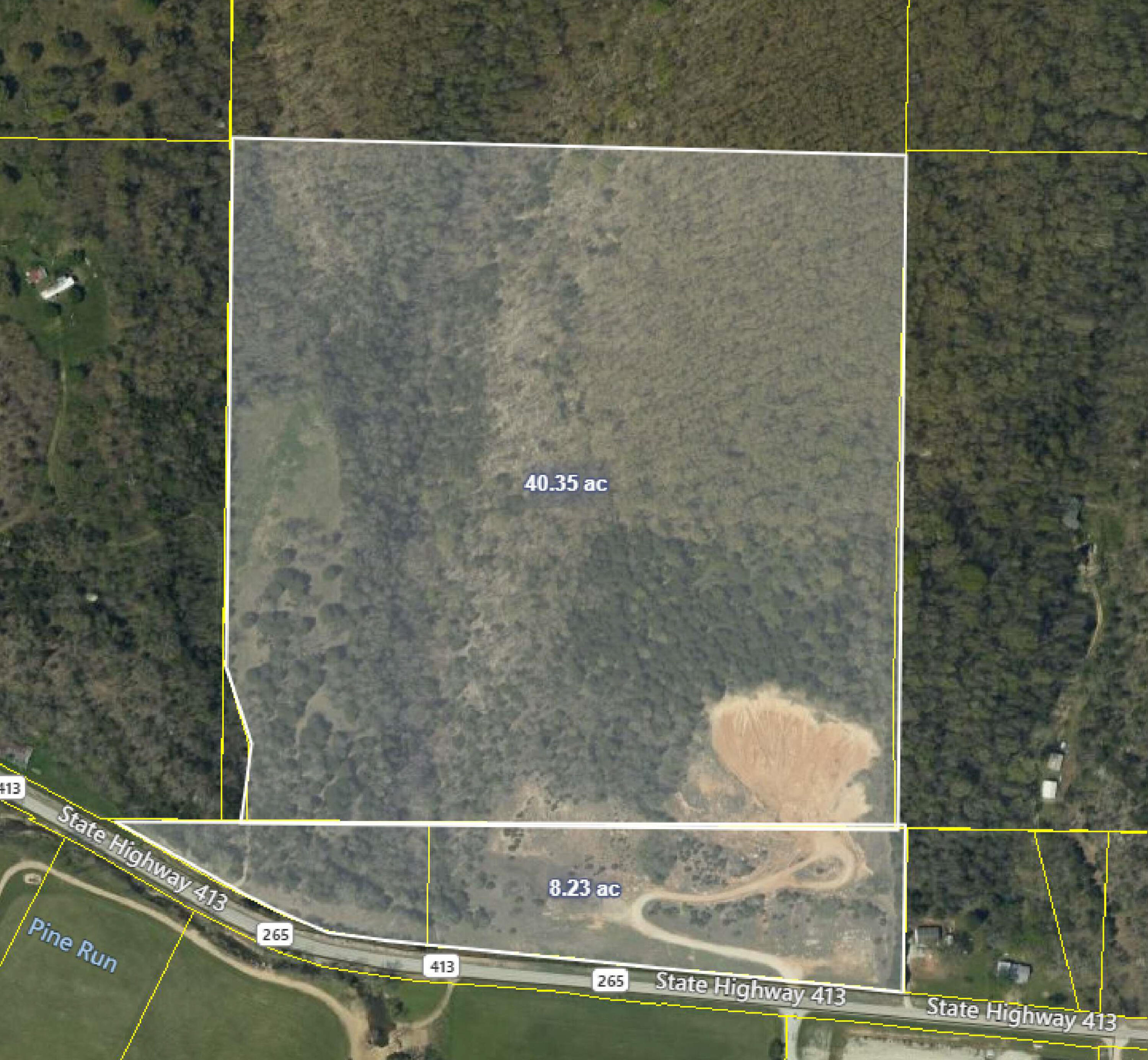 50 Acres State Highway 413 Property Photo 1
