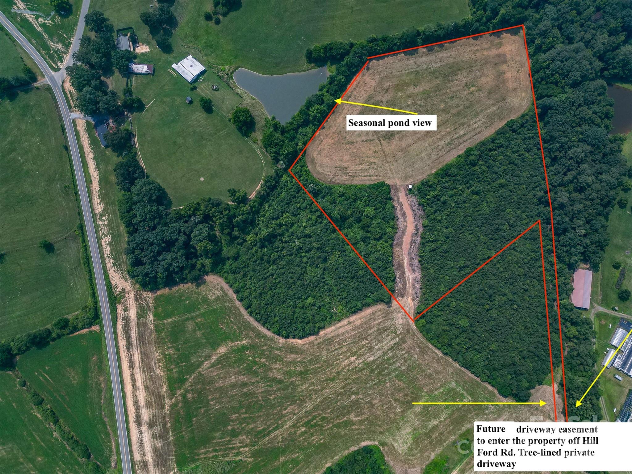 Vacant 11 Acres Of 8600 Hill Ford Road Property Photo