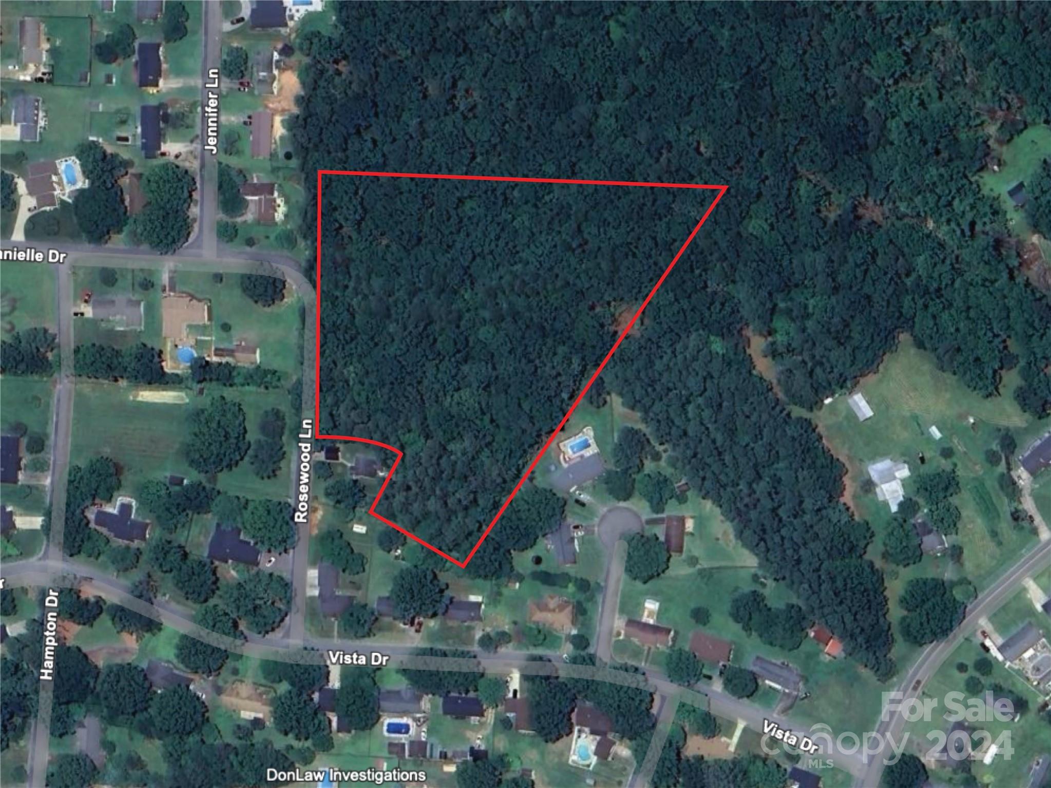 5.68 Acres Rosewood Lane Property Photo