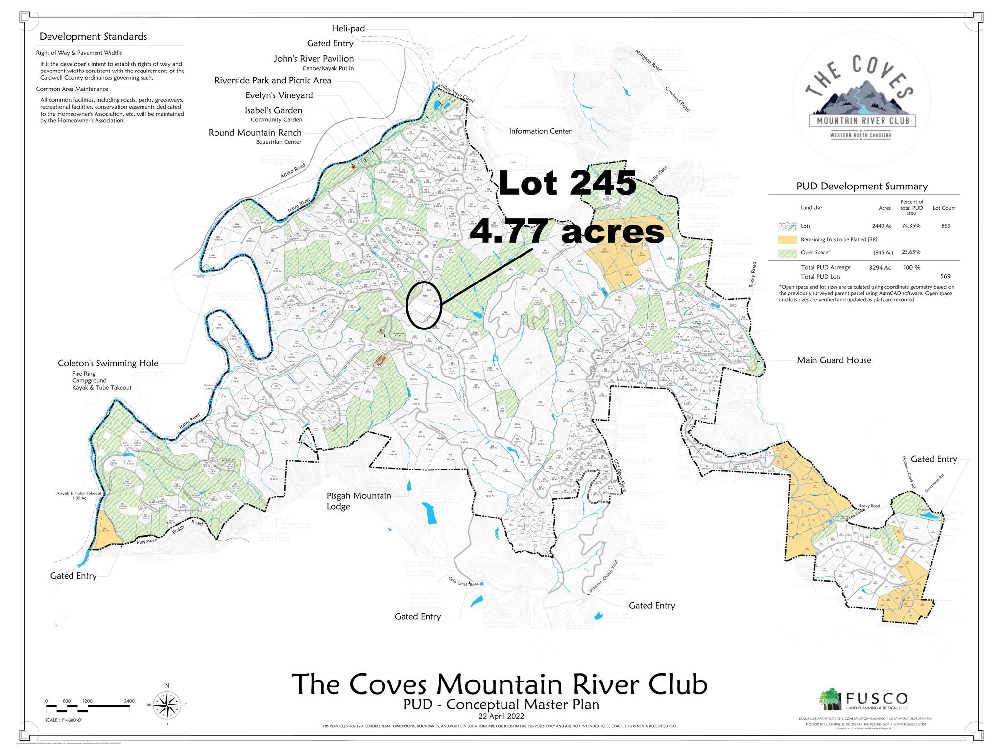 4.77 Acres, Lot 245 Johns Ridge Parkway Lot 245 Property Photo 9
