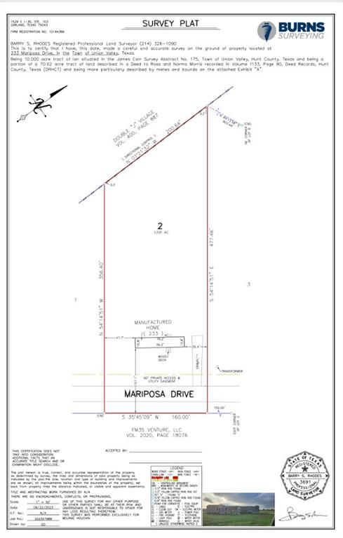 233 Mariposa Drive Property Photo