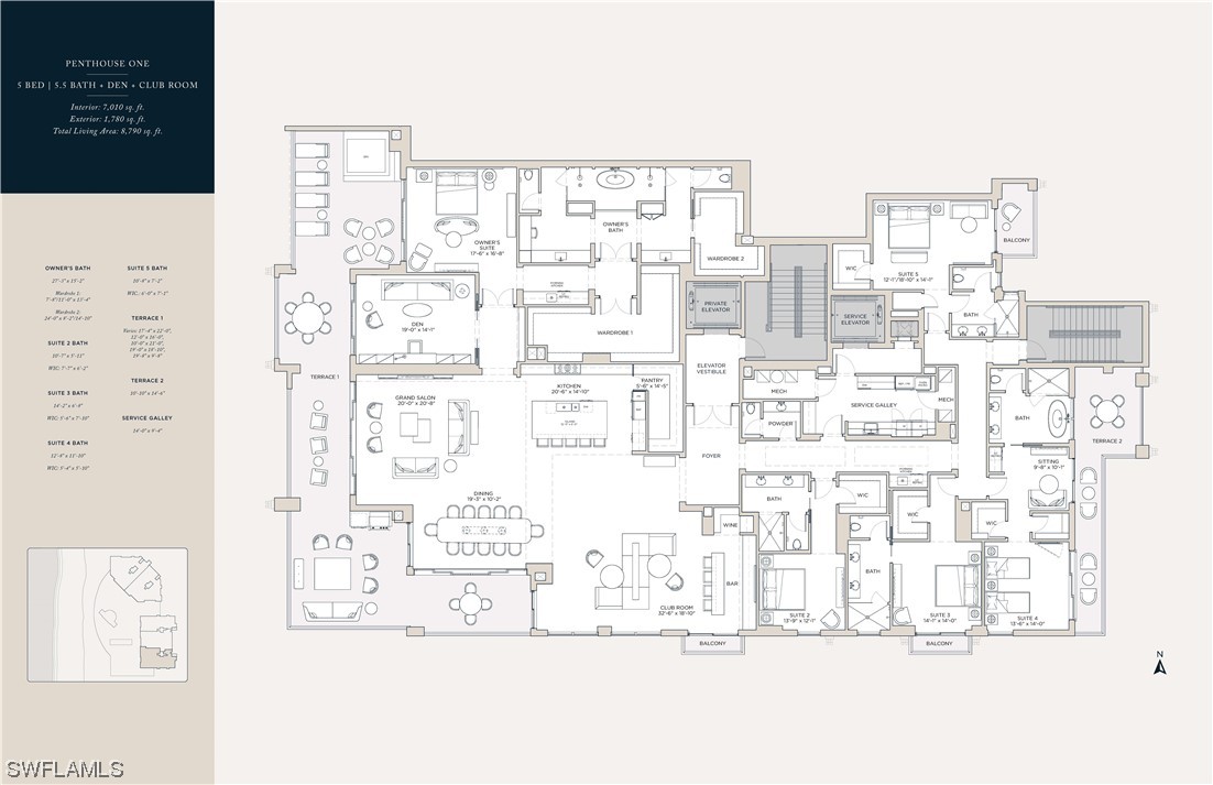 1601 Gulf Shore Blvd N Penthouse 1 Property Photo 22