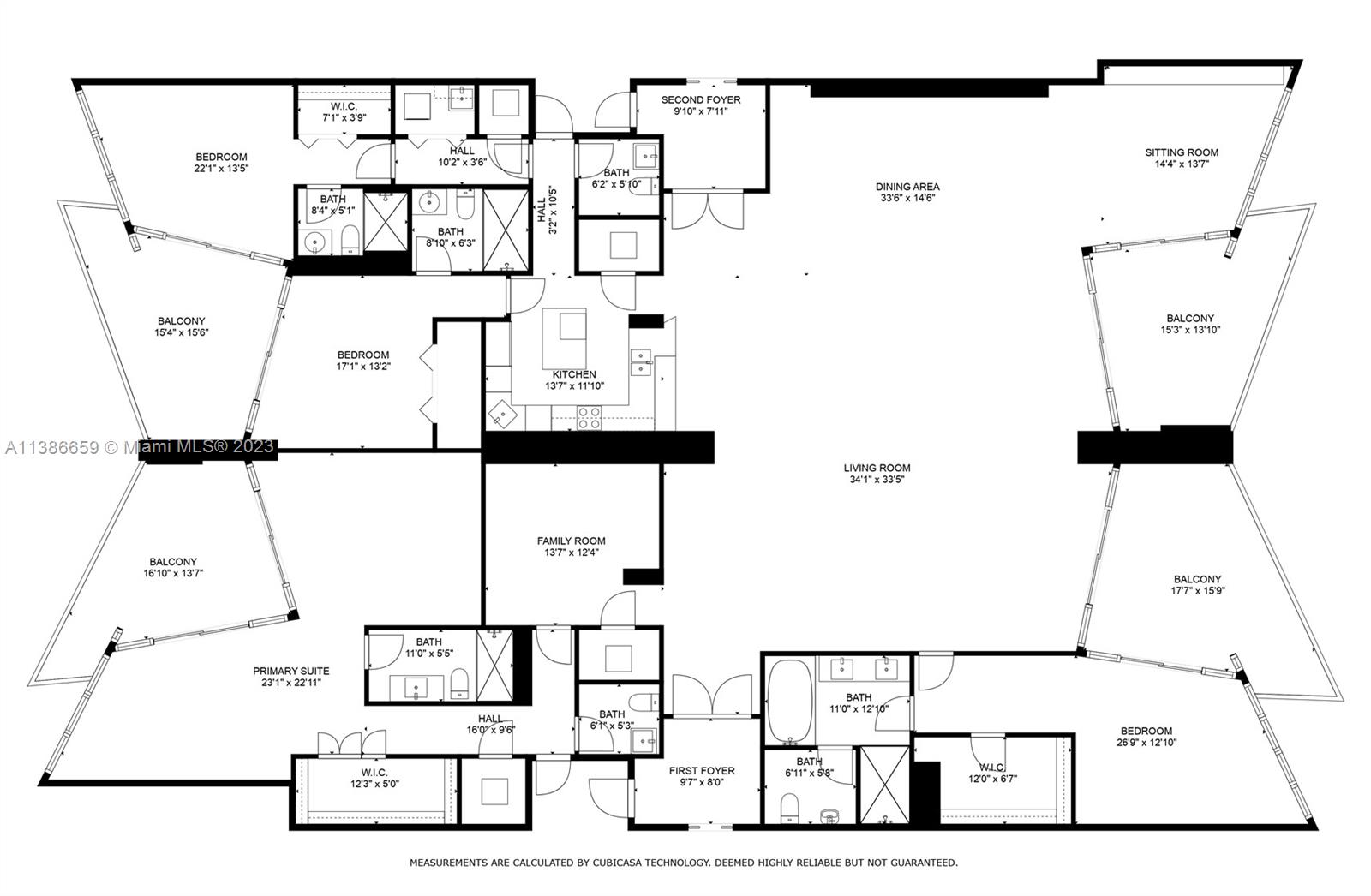 17121 Collins Ave 3804/3805 Property Photo 44