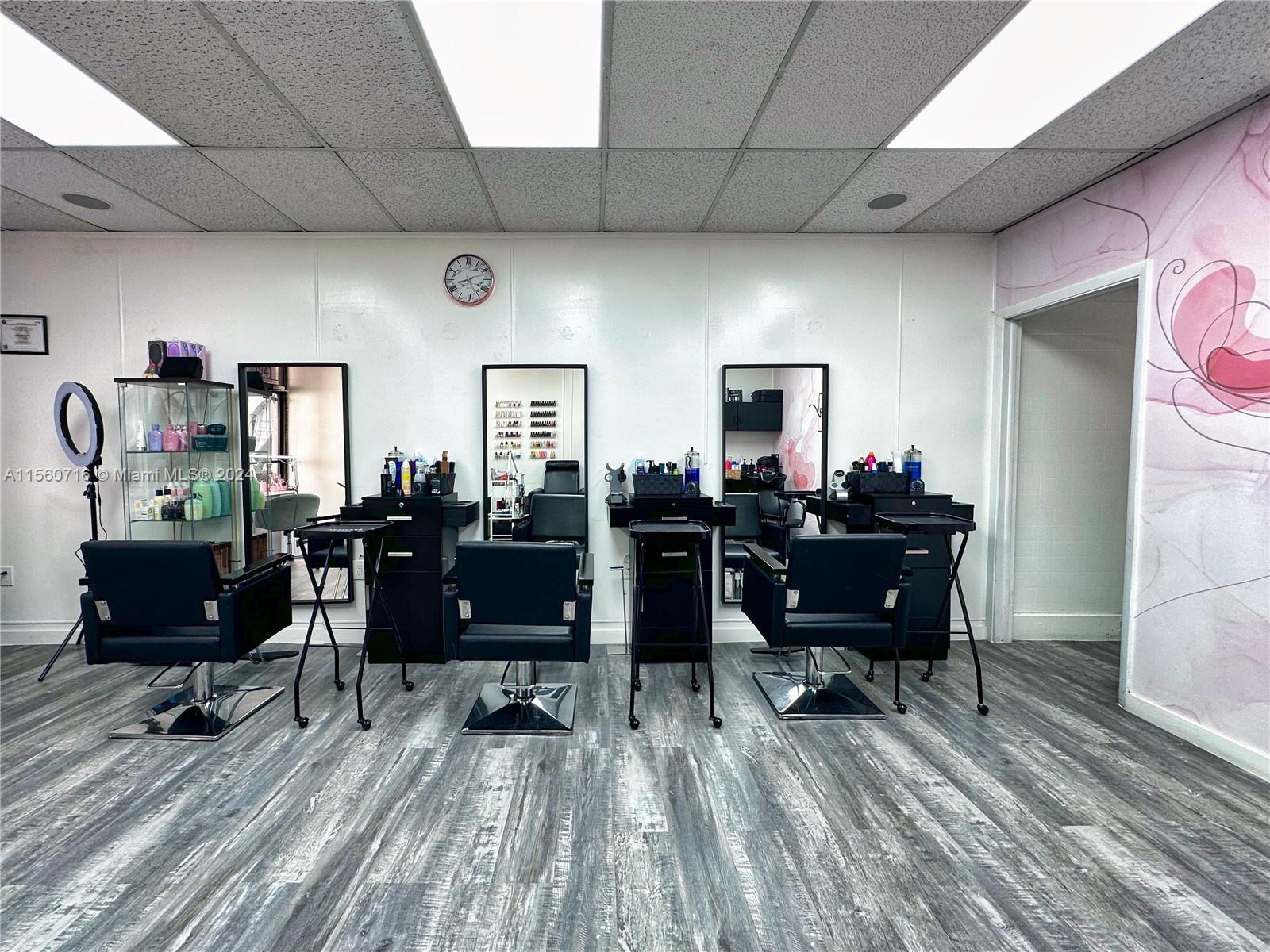 Full-service Beauty Salon For Sale On 8th Street In Miami Property Photo 2
