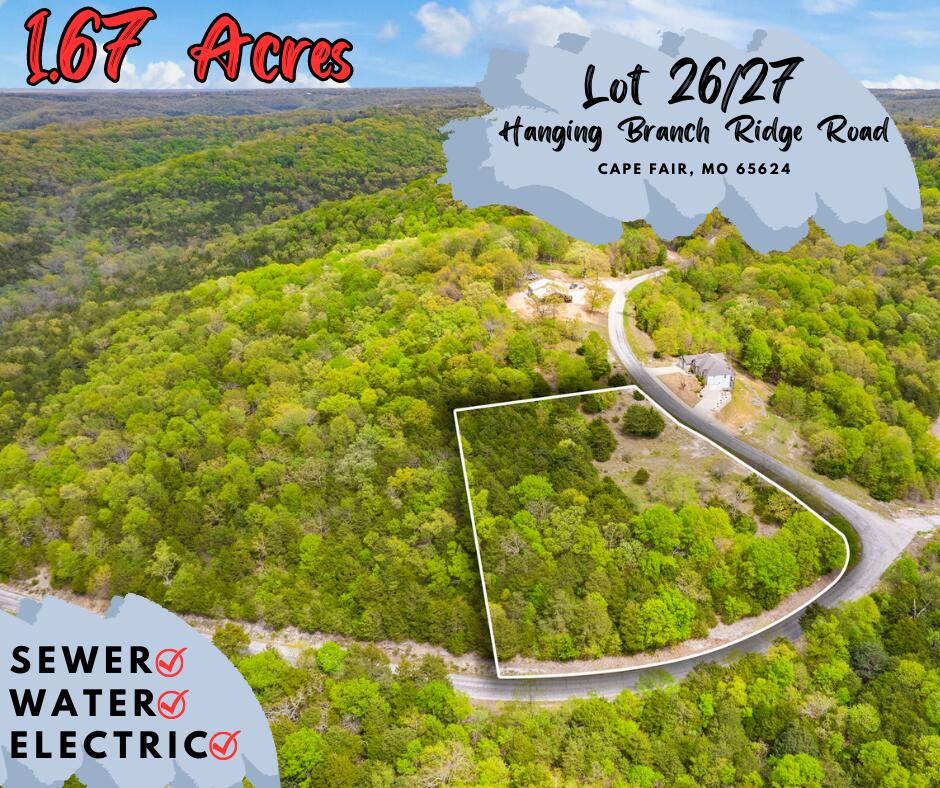 Lot 26,27 Hanging Branch Ridge Road Property Photo