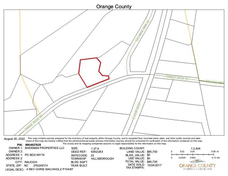 1501 Orange Grove Road Property Photo